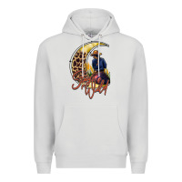 Dove Grey stay wild moon cowgirl Premium Hoodie - RacoonDesign