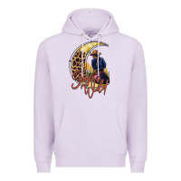 Lilac stay wild moon cowgirl Premium Hoodie - RacoonDesign