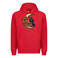 Red stay wild moon cowgirl Premium Hoodie - RacoonDesign