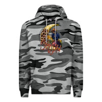 Slate Camo stay wild moon cowgirl Premium Hoodie - RacoonDesign