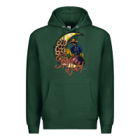 Sports Green stay wild moon cowgirl Premium Hoodie - RacoonDesign