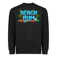 Black beach bum Heavyweight Sweatshirt - JahusDesignShop