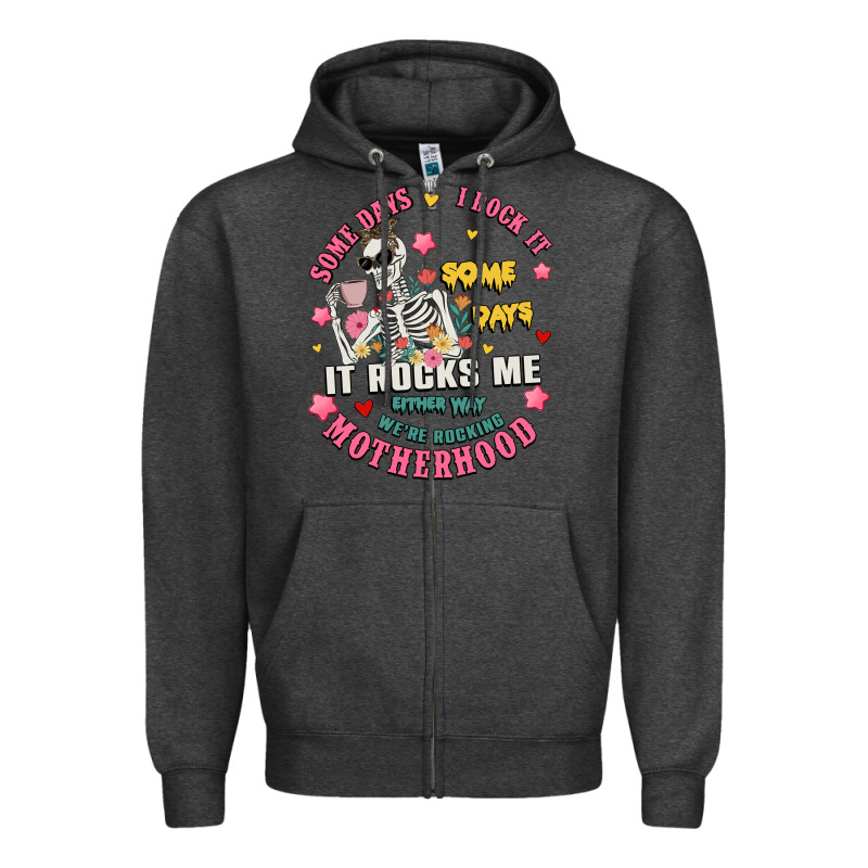 Funny Motherhood Zipper Hoodie by JahusDesignShop | Teevron