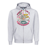 Heather Grey funny motherhood Zipper Hoodie - JahusDesignShop