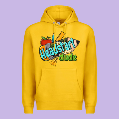 Headstart Dude Premium Hoodie Designed By Jasminsmagicworld