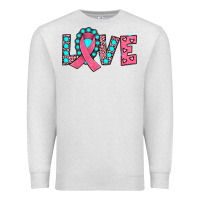 Oatmeal Heather love Premium Sweatshirt - JahusDesignShop