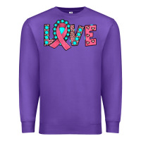 Purple love Premium Sweatshirt - JahusDesignShop