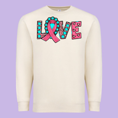 Love Premium Sweatshirt Designed By Jahusdesignshop