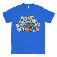 True Royal Easter Bunny with carrot rainbow Easter Day Classic Tee - HowdyJamesFarm
