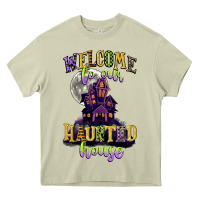 Welcome To Our Haunted House Heavy Core Tee | Teevron