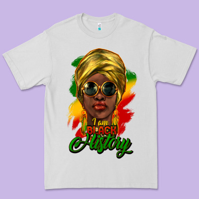 I Am Black History Premium Tee Designed By Howdyjamesfarm