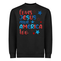 Black love jesus and america too Heavyweight Sweatshirt - JahusDesignShop
