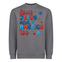 Storm love jesus and america too Heavyweight Sweatshirt - JahusDesignShop