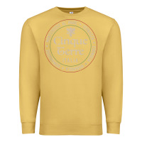 Antique Gold cinque terre italia gift for italian mediterranean travelers t shirt Premium Sweatshirt - baoMotion