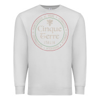 Dove Grey cinque terre italia gift for italian mediterranean travelers t shirt Premium Sweatshirt - baoMotion