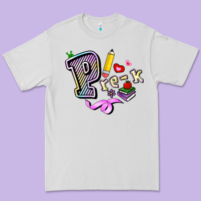 Pre K Premium Tee Designed By Ranaportraitstore