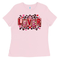 Bubblegum Pink Valentine's Day lover Ladies Tee - FaDigitalArtStudio