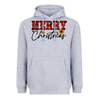 Heather Grey merry christmas Heavyweight Hoodie - JahusDesignShop