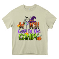 Witch Way To The Candy Heavy Core Tee | Teevron