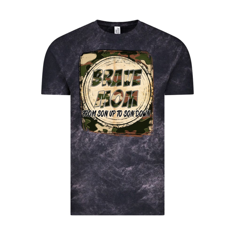 Brave Mom From Son Up To Son Down Mother's Day Vintage Tee by FaDigitalArtStudio | Teevron