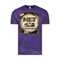 Cloud Purple Brave mom from son up to son down Mother's Day Vintage Tee - FaDigitalArtStudio