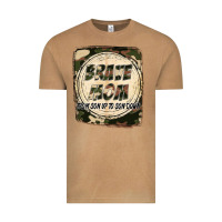 Vintage Camel Brave mom from son up to son down Mother's Day Vintage Tee - FaDigitalArtStudio