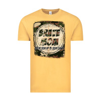 Vintage Mustard Brave mom from son up to son down Mother's Day Vintage Tee - FaDigitalArtStudio
