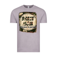 Vintage Zinc Brave mom from son up to son down Mother's Day Vintage Tee - FaDigitalArtStudio