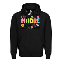 Black madre spanish mothers day Zipper Hoodie - JahusDesignShop
