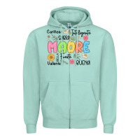 Seafoam madre spanish mothers day Zipper Hoodie - JahusDesignShop