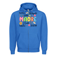 True Royal madre spanish mothers day Zipper Hoodie - JahusDesignShop