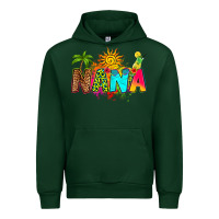 Forest Green summer nana Urban Hoodie - RanaPortraitStore