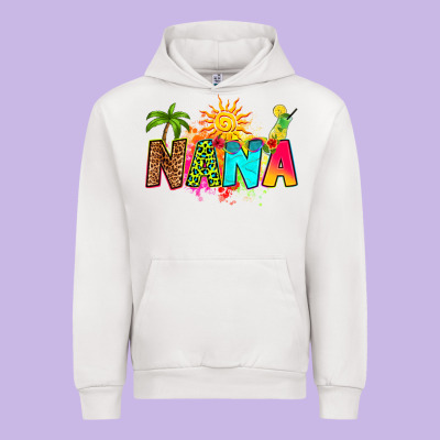 Summer Nana Urban Hoodie Designed By Ranaportraitstore