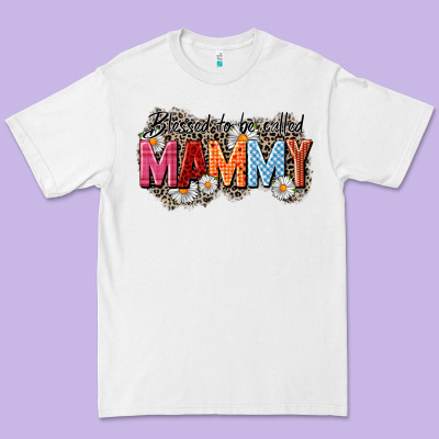 Blessed To Be Called Mammy Premium Tee Designed By Cowgirlartshop