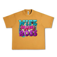 Peanut Butter wife mom boss Urban Heavy Tee - FaDigitalArtStudio