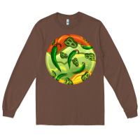 Chestnut hispanic heritage month round earrings 1 Long Sleeve Tee - BundleAndBundleShop