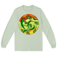 Matcha hispanic heritage month round earrings 1 Long Sleeve Tee - BundleAndBundleShop