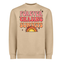 Mushroom forever chasing sunsets Heavyweight Sweatshirt - JahusDesignShop