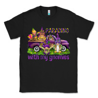 Black Parading with my gnomies Classic Tee - HowdyJamesFarm