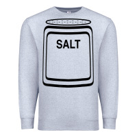 Heather Grey salt shaker halloween costume t shirt for couples t shirt Premium Sweatshirt - baoMotion