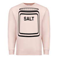 Pale Pink salt shaker halloween costume t shirt for couples t shirt Premium Sweatshirt - baoMotion