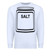 White salt shaker halloween costume t shirt for couples t shirt Premium Sweatshirt - baoMotion