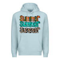 Blue Mist summer western Premium Hoodie - RacoonDesign
