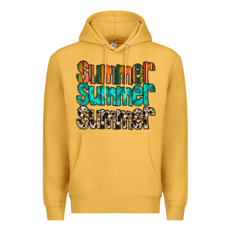 Summer Western Premium Hoodie by RacoonDesign | Teevron