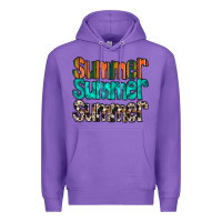 Purple summer western Premium Hoodie - RacoonDesign
