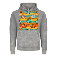Cloud Rock Pumpkin And Glitter Seamless Pattern Vintage Hoodie - BundleAndBundleShop