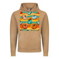 Vintage Camel Pumpkin And Glitter Seamless Pattern Vintage Hoodie - BundleAndBundleShop