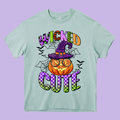 Wicked Cute Heavy Core Tee Designed By Cowgirlartshop