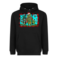 Black merry & bright Heavyweight Hoodie - JahusDesignShop