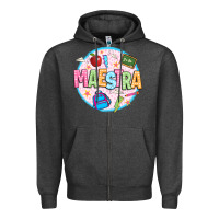 Charcoal Heather maestra Zipper Hoodie - JahusDesignShop